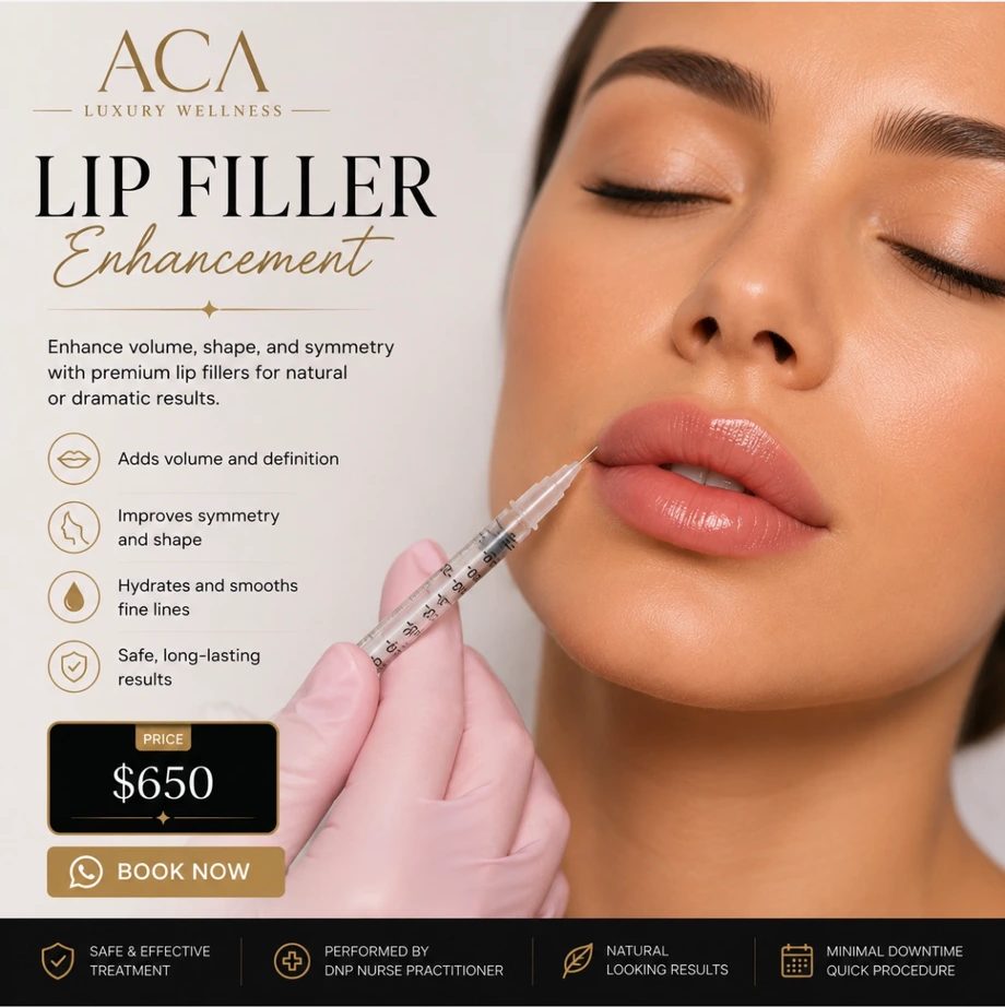 Lip Filler Enhancement
